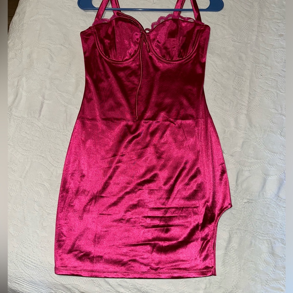 Hot pink Mini dress